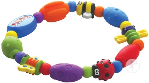 Nûby Inel Dentar Bug-A-Loop 1 Bucată