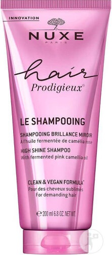 Nuxe Hair Prodigieux Șampon Strălucire Ca Oglinda Tub 200ml