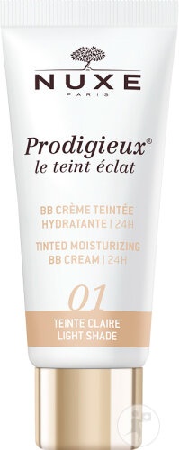 Nuxe Prodigieux Le Teint Éclat BB Cremă Ten Hidratantă 24h 01 Nuanta Deschisă 30ml