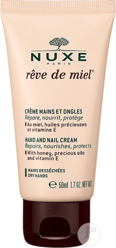 Nuxe Rêve De Miel Cremă Pentru Mâini Și Unghii Mâini Uscate/Crăpate/Deteriorate 50ml