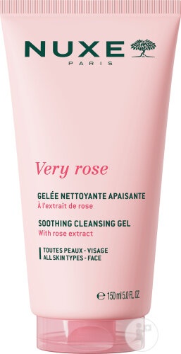 Nuxe Very Rose Gel De Curățare Calmantă Tub 150ml