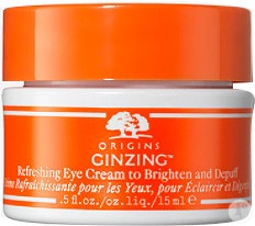 Origins Ginzing Cremă Răcoritoare Și Iluminatoare Pentru Ochi Nuanța Caldă 15ml