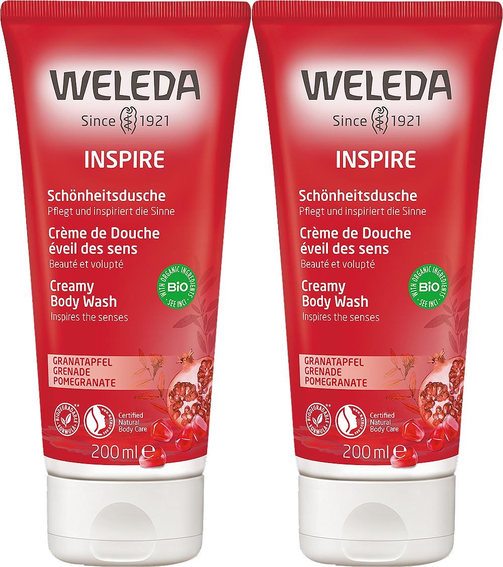 Weleda Cremă De Duș Cu Rodie 2x200ml