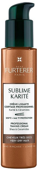 René Furterer Sublime Karité Cremă De Netezire Termo-Protectoare Pentru Păr Foarte Uscat 100ml