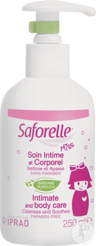 Saforelle Miss Îngrijire Intimă Și Corporală Flacon Cu Pompă 250ml