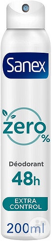 Sanex Zero% Deodorant Extra Control Spray 200ml