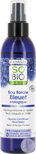 So'Bio Étic Apă Florală De Albăstrele Bio Pentru Îngrijirea Ochiilor Flacon 200ml