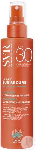 Svr Sun Secure Spray Hidratant Ultra Ușor Spf30 200ml