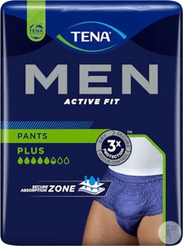 Tena Men Active Fit Scutece Incontinență Plus Mărime L 10 Bucăți