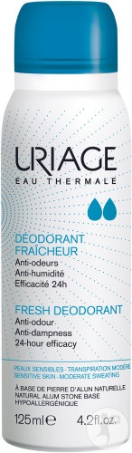 Uriage Deodorant Prospețime Anti-Mirosuri Anti-Umiditate Piele Sensibilă 125ml