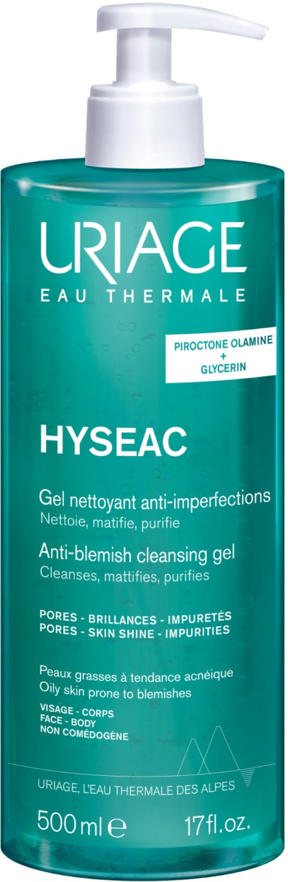 Uriage Hyséac Gel De Curățare Anti-Imperfecțiun 500ml