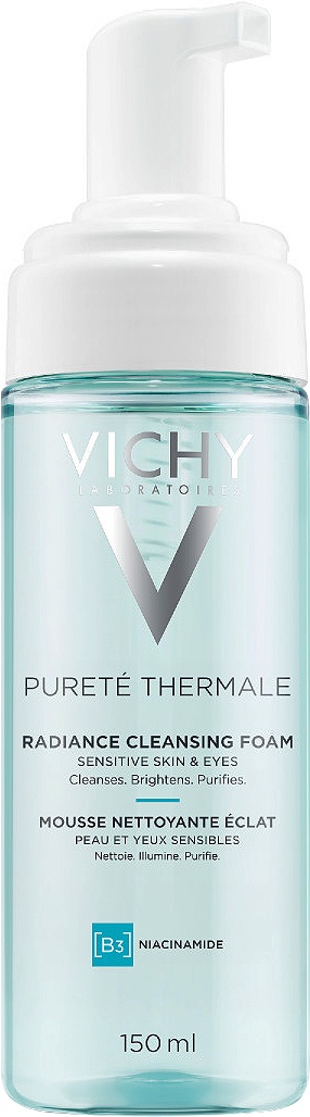 Vichy Pureté Thermale Spumă De Curățare Piele/Ochi Sensibili 150ml