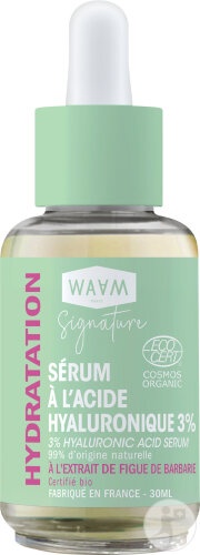 Waam Hydratation Ser Cu 3% Acid Hialuronic Bio Flacon Cu Pipetă 30ml