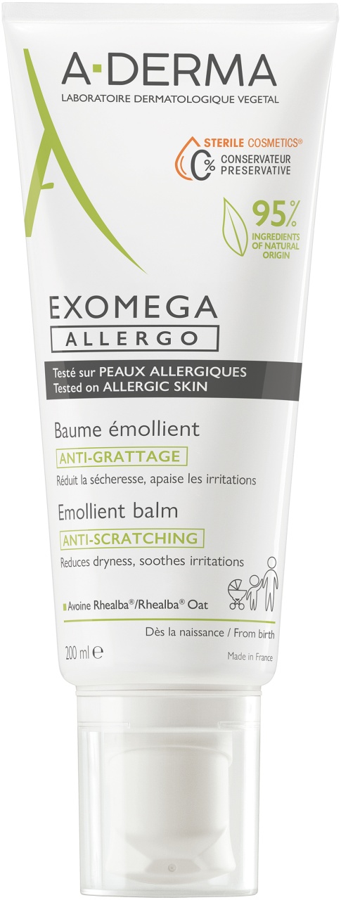 ADERMA Exomega Allergo balsam emolient 200ml - imagine 2