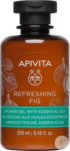 Apivita Gel De Duș Revigorant Cu Smochine Si Uleiuri Esențiale Flacon 250ml