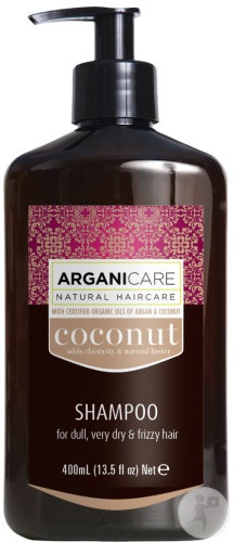 Arganicare Sampon ultra-hranitor cu ulei de cocos, 400 ml - imagine 2