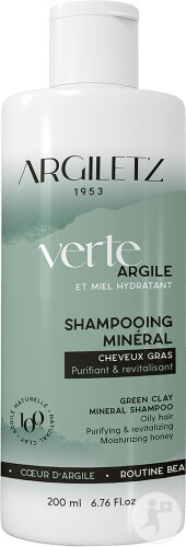 Argiletz Cœur D'Argile Șampon Cu Argilă Verde Pentru Păr Gras Flacon 200ml
