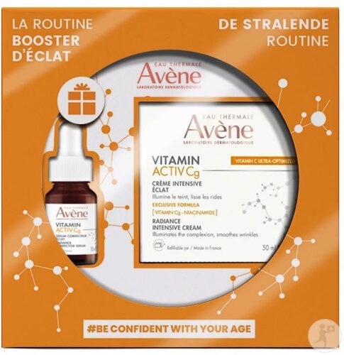 Avène Set Vitamin Activ Cg Cremă 50ml Ser 10ml