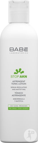 Babé Stop AKN Loțiune Tonică Astringentă Pentru Piele Grasă Sau Acneică Flacon 250ml