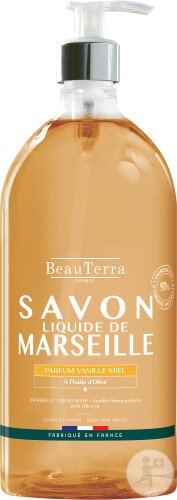 Beauterra Săpun Lichid Marseille Vanilie Miere 1l