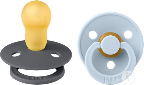 Bibs Colour Collection Suzete >18 Luni Mărimea 3 Albastru Iron Baby 2 Bucăți