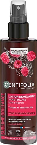 Centifolia Loțiune De Descurcare Strălucitoare Fără Clătire Pentru Toate Tipurile De Păr 200ml