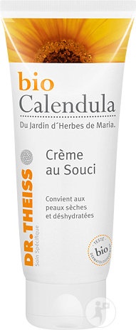 Dr. Theiss Cremă Cu Gălbenele Bio Pentru Piele Uscată Sau Deshidratată Tub 100ml