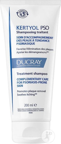 Sampon tratament Kertyol PSO, 200 ml, Ducray - imagine 2
