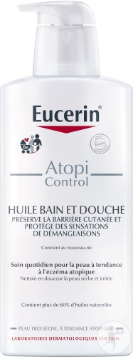 Eucerin AtopiControl Ulei De Baie Şi Duş Pentru Piele Cu Tendință Atopică 400ml