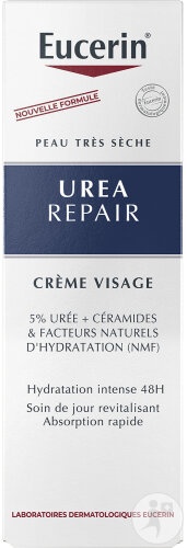 Eucerin Urearepair Cremă De Față Cu 5% Uree Pentru Piele Uscată Tub 50ml
