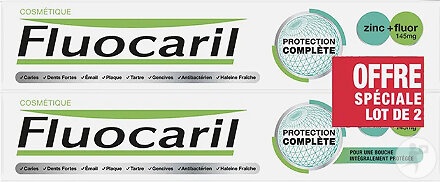 Fluocaril Complete Protection Pastă De Dinți 2x75ml