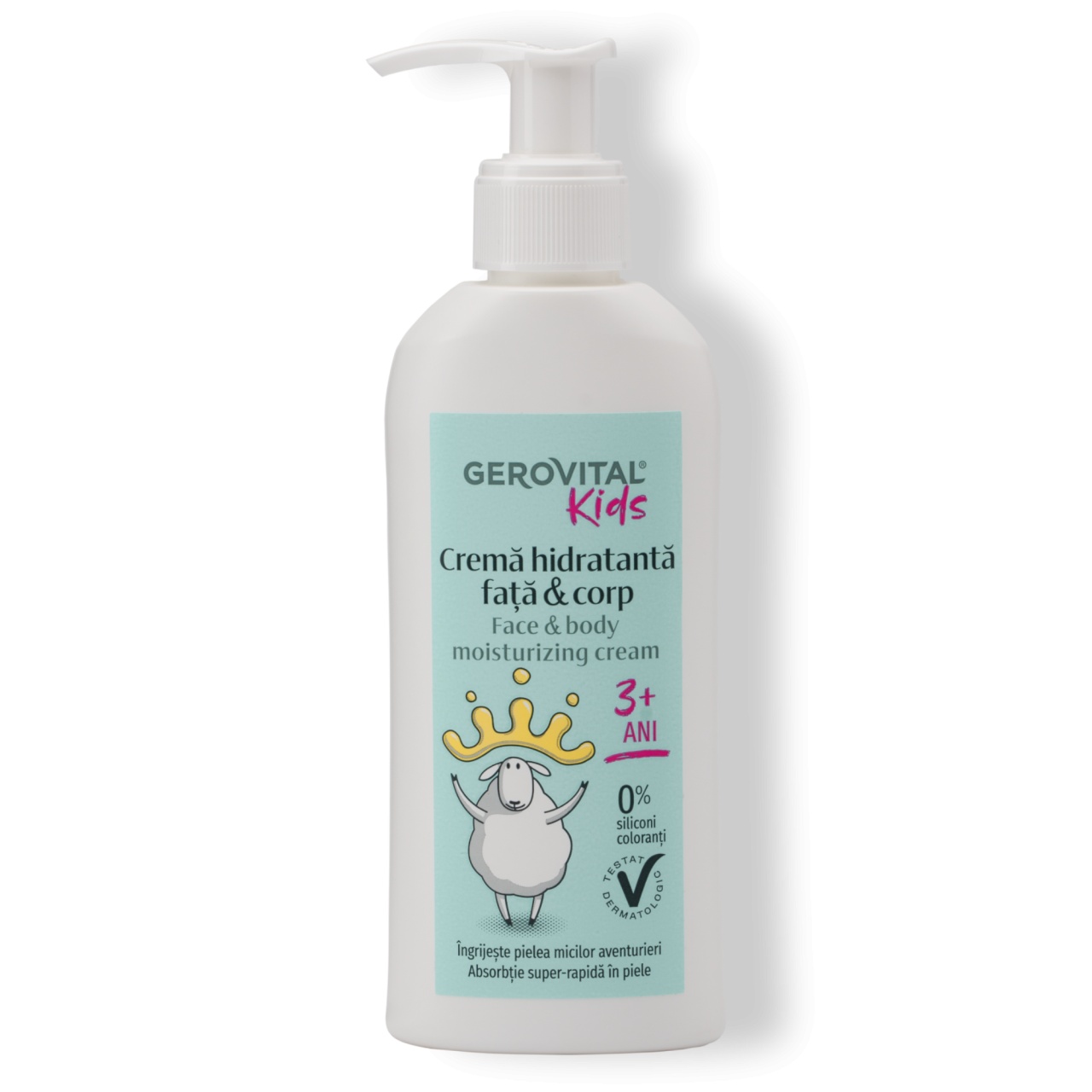 Gerovital Kids Cremă Hidratantă Față Și Corp 150ml