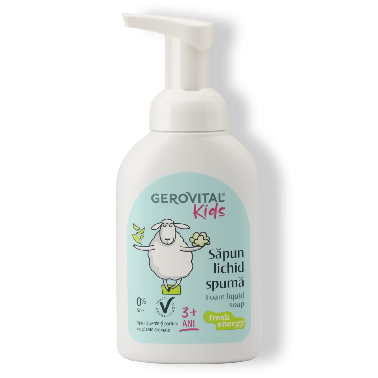 Gerovital Kids Săpun Lichid Spumă Fresh Energy 300ml