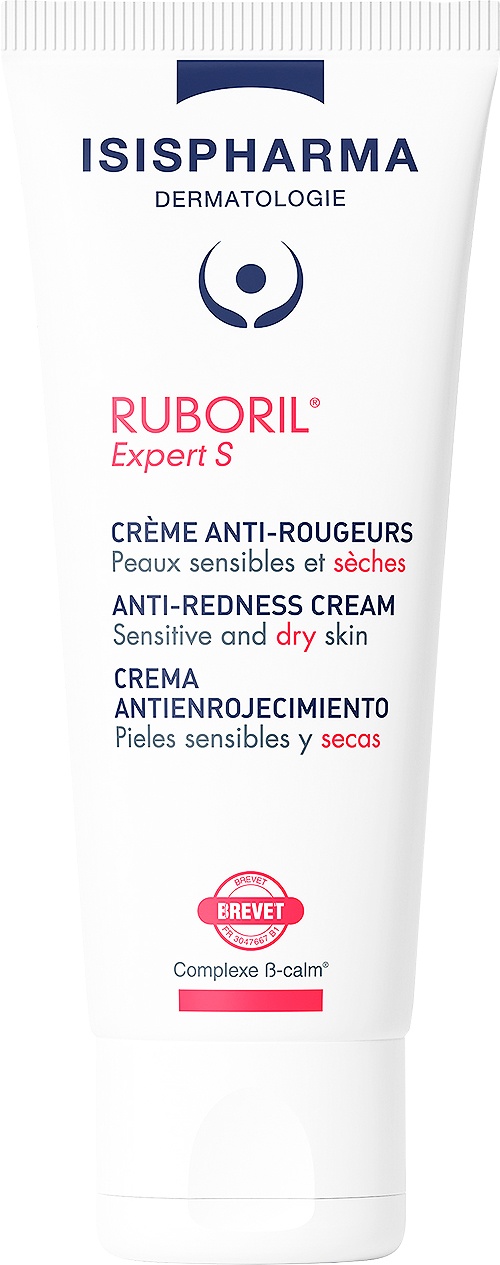 Isispharma Ruboril Expert S Cremă Antiroșeață Piele Sensibilă/Uscată 40ml