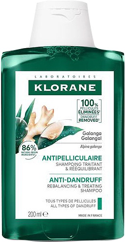 Klorane Șampon Anti-mătreață Cu Galanga Sticlă 200ml