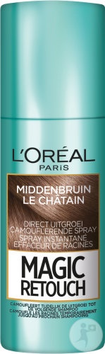 L'Oréal Paris Magic Retouch Spray Instant Pentru Ascunderea Rădăcinilor Castaniu 75ml