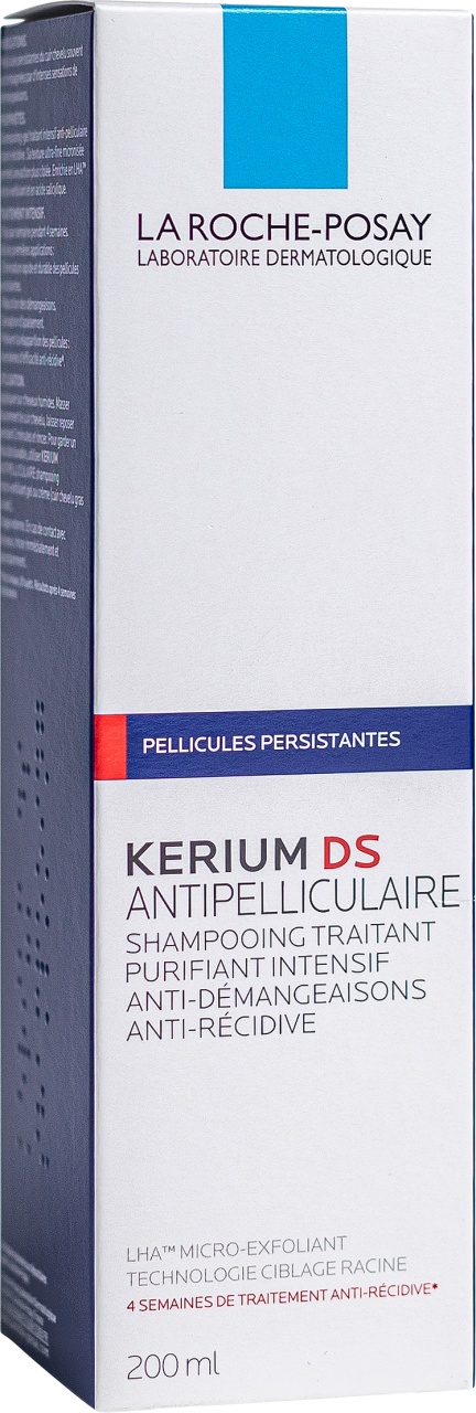La Roche-Posay Kerium DS Împotriva Mătreții Șampon Tratant Purifiant Intensiv 200ml