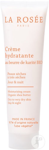 La Rosée Cremă Hidratantă Cu Unt De Shea Bio Pentru Piele Uscată Și Foarte Uscată Tub 60ml