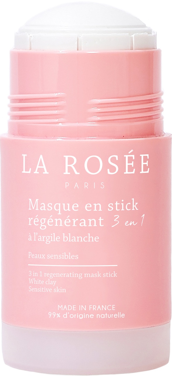 La Rosée Mască Regenerantă Stick 3 În 1 Cu Argilă Albă Piele Sensibilă 75ml