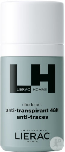 Lierac Homme Deodorant Anti-Transpirant 48h Fără Urme Roll-On 50ml