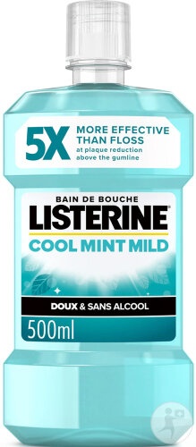 Listerine Cool Mint Apă Gură Aromă Mentă Gust Delicat Flacon 500ml