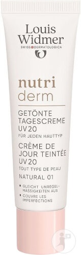 Louis Widmer Nutriderm Cremă De Zi Nuanțată SPF20 Natural 01 Tub 30ml