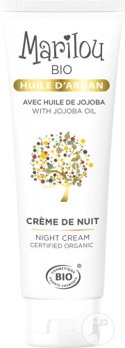 Marilou Bio Cremă De Noapte Cu Ulei De Argan Bio 50ml