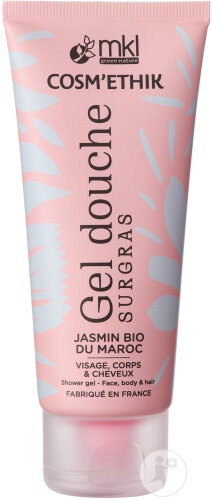 MKL Green Nature Cosm'ethik Gel Duș Iasomie Organic Maroc 100ml