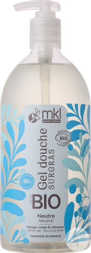 Mkl Green Nature Gel De Duș Neutru Fără Parfum 1l