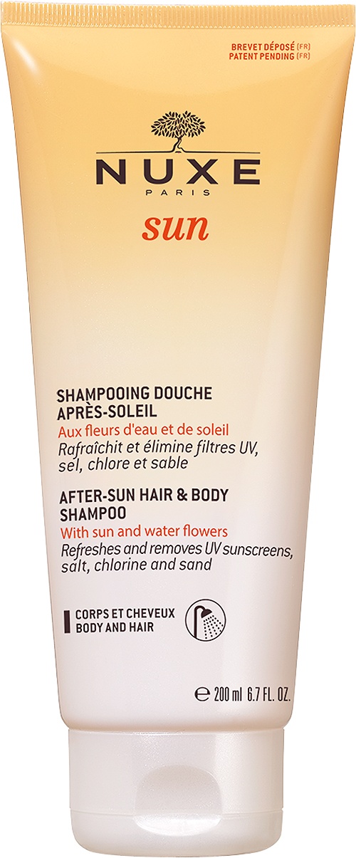 Nuxe Sun Șampon Pentru Păr Și Corp După Plajă 200ml