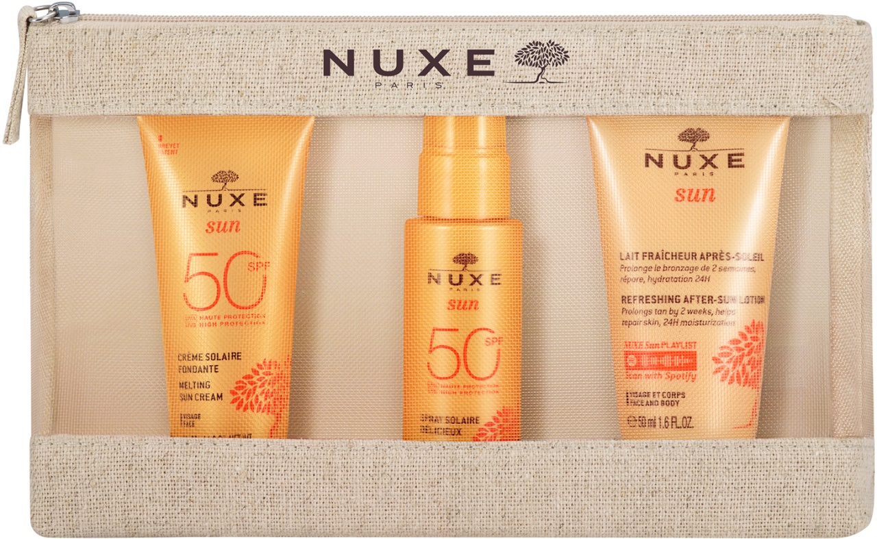 Nuxe Sun Trusa Mes Indispensables Protecție Solară Ridicată 3 Produse