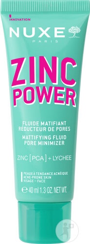 Nuxe Zinc Power Fluid Matifiant Reducator De Pori 40ml