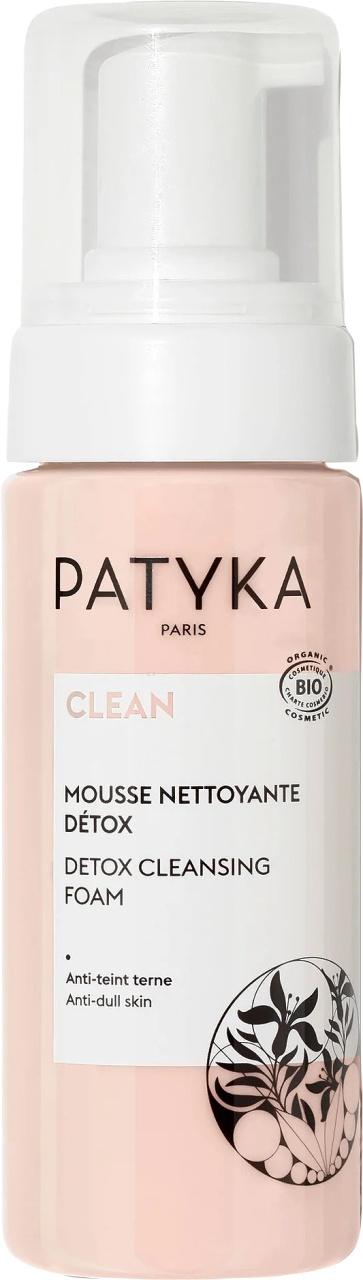 Patyka Clean Spumă De Curățare Detox Bio Pentru Toate Tipurile De Piele 150ml