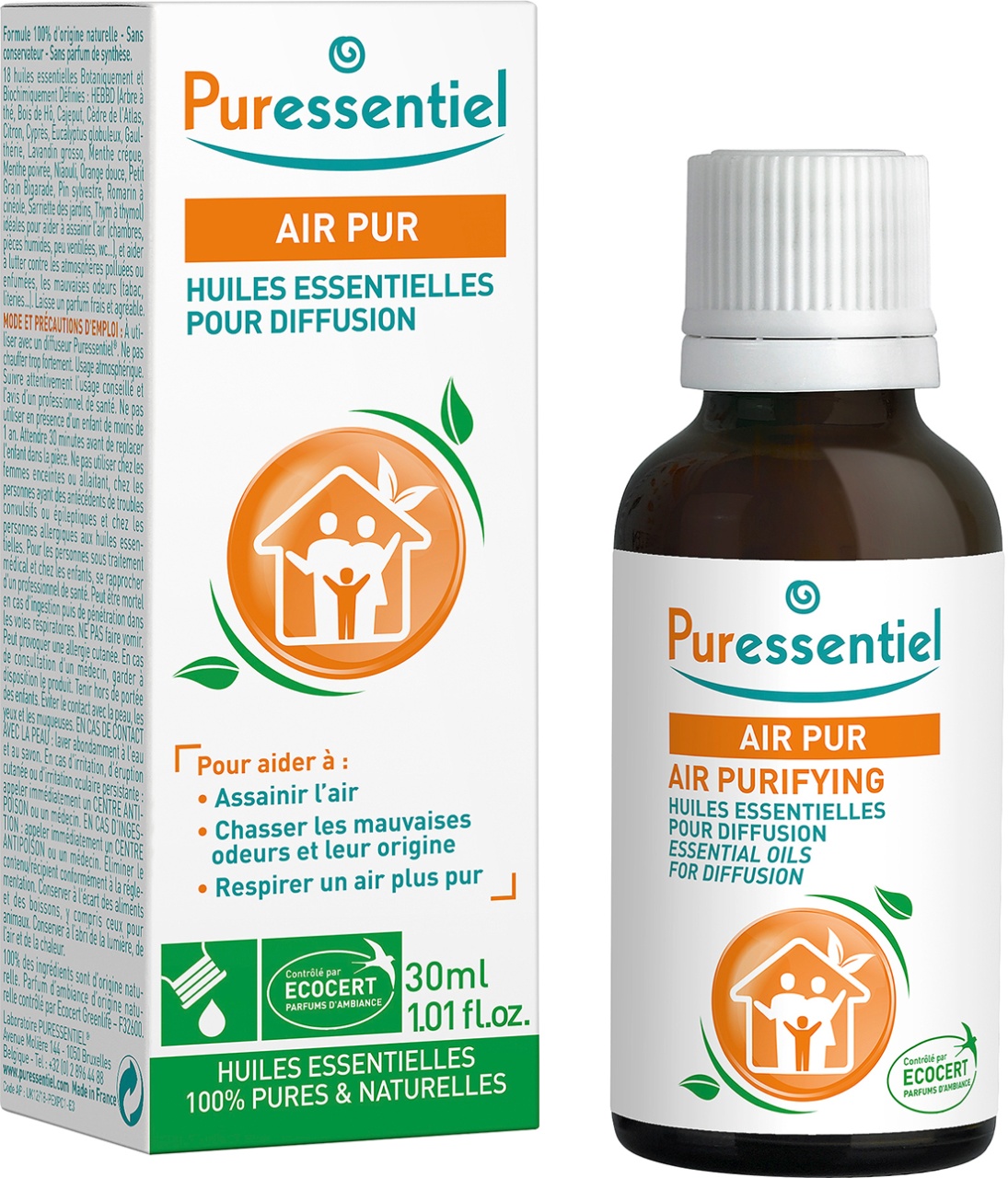 Puressentiel Air Pur Ulei Esențial Pentru Difuzie 30ml